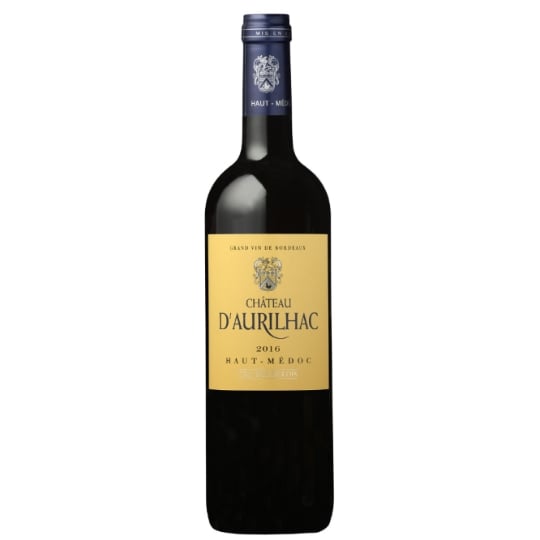 Vin Rouge A.O.C. Haut-Médoc Cru Bourgeois CHATEAU D'AURILHAC