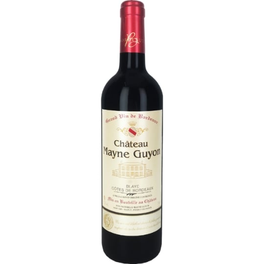 Vin Rouge A.O.P. Blaye Côtes de Bordeaux CHATEAU MAYNE GUYON