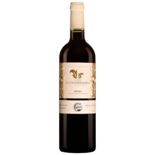Vin Rouge A.O.P. Médoc Cru Bourgeois CHATEAU LA CHANDELLIERE
