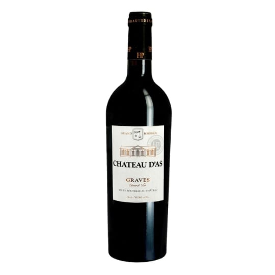 Vin Rouge Bordeaux Graves CHATEAU D'AS