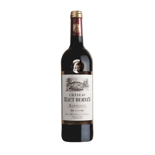 Vin Rouge AOC Bordeaux CHATEAU HAUT BERNIN