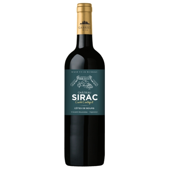 Vin Rouge AOC Côtes de Bourg Cuvée Cantegrit CHATEAU SIRAC
