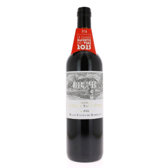 Vin Rouge AOP Blaye Côtes de Bordeaux CHATEAU LA CROIX SAINT-PIERRE