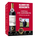 Vin Rouge A.O.P Côtes de Bourg CHATEAU DE GENIBON