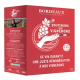 Vin Rouge AOP Bordeaux SOUTENONS NOS VIGNERONS