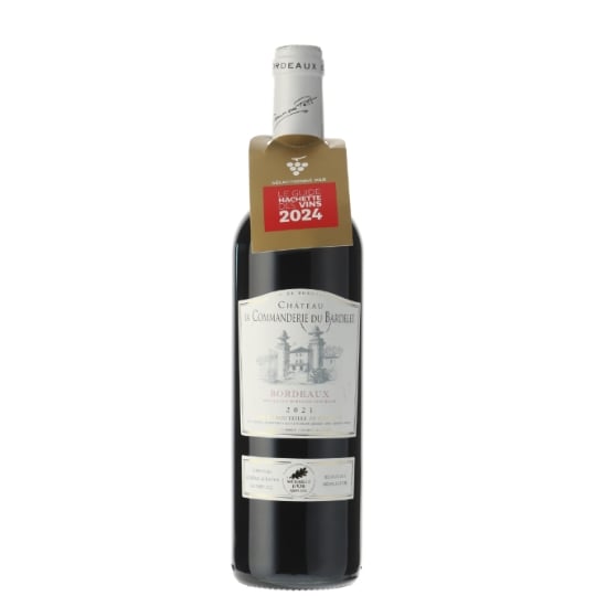 Vin Rouge Bordeaux Rouge Château La Commanderie du Bardelet 13%
