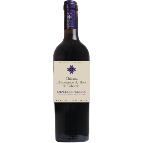 Vin Rouge AOC Lalande de Pomerol CHATEAU L'ESPERANCE DU BOIS DE LABORDE