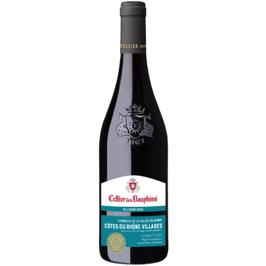 Vin Rouge Côtes Du Rhône Syrah CELLIER DES DAUPHINS