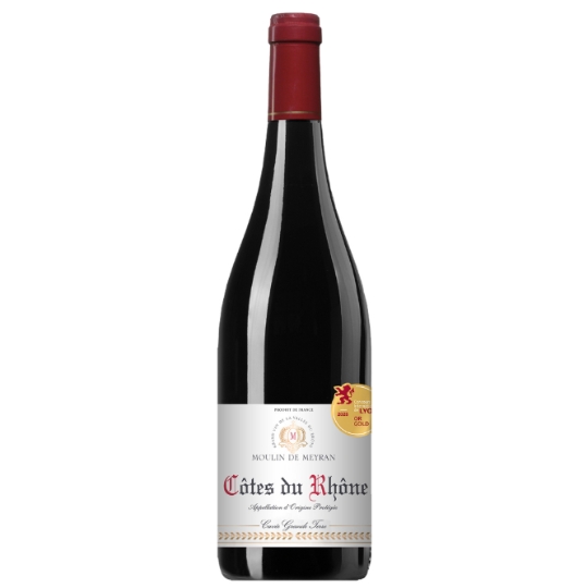 Vin Rouge A.O.P. Côtes-Du-Rhône MOULIN DE MEYRAN