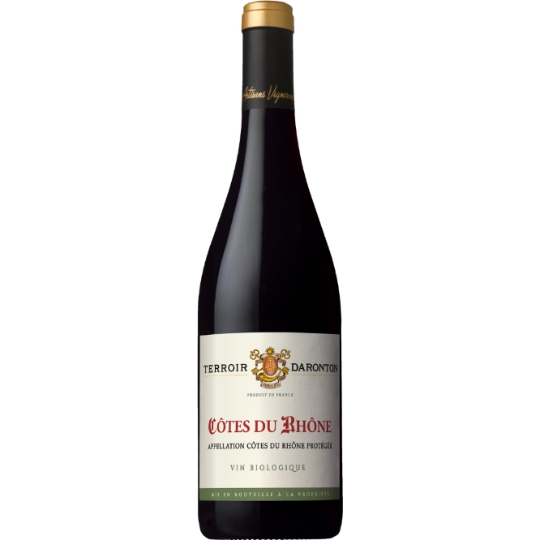 Vin Rouge A.O.P. Côtes Du Rhône Bio TERROIR DARONTON