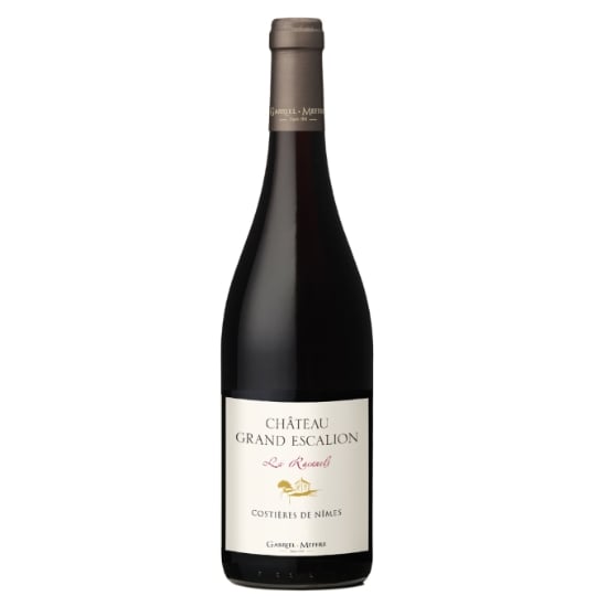 Vin Rouge Costières de Nimes Li Racanels CHATEAU GRAND ESCALION