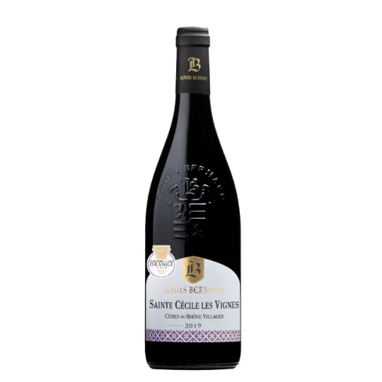 Vin Rouge Côtes Du Rhône Saintes Cécile Grenache LOUIS BERNARD