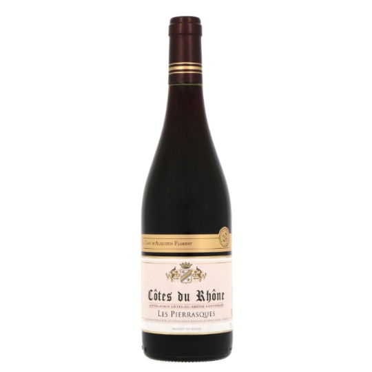 Vin Rouge A.O.P. Côtes-Du-Rhône LA CAVE D'AUGUSTIN FLORENT LES PIERRASQUES