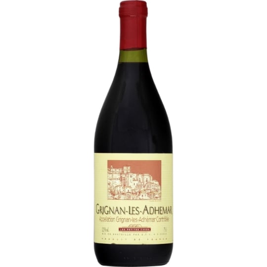 Vin Rouge A.O.P. Garignan les Adhemar LES PETITES CAVES