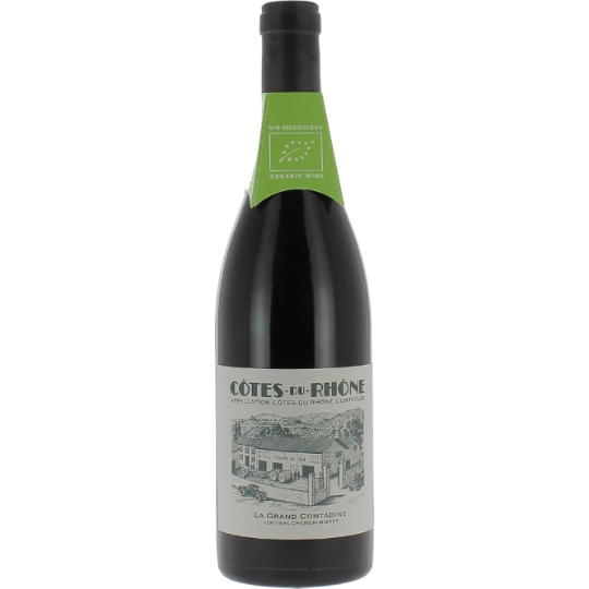 Vin Rouge AOP Côtes-du-Rhône Biologique LA GRAND COMTADINE