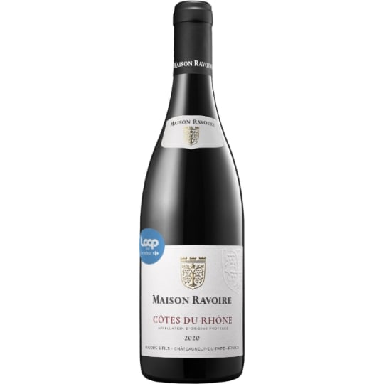 Vin rouge AOP cotes du rhone maison ravoire    MAISON RAVOIRE