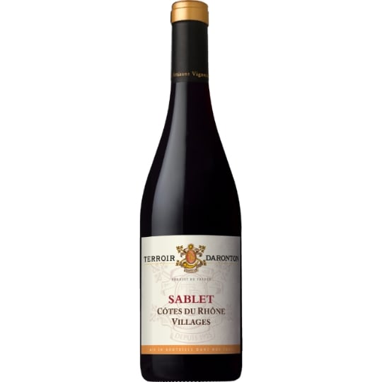 Vin Rouge Sablet Côtes du Rhône Villages TERROIR DARONTON