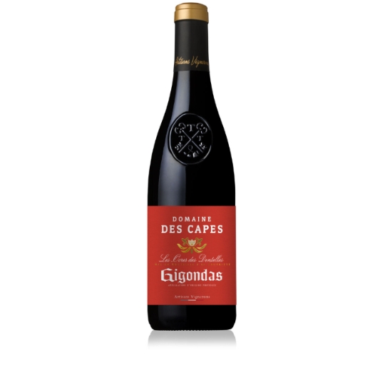 Vin rouge Gigondas ocres des dentelles DOMAINE DES CAPES