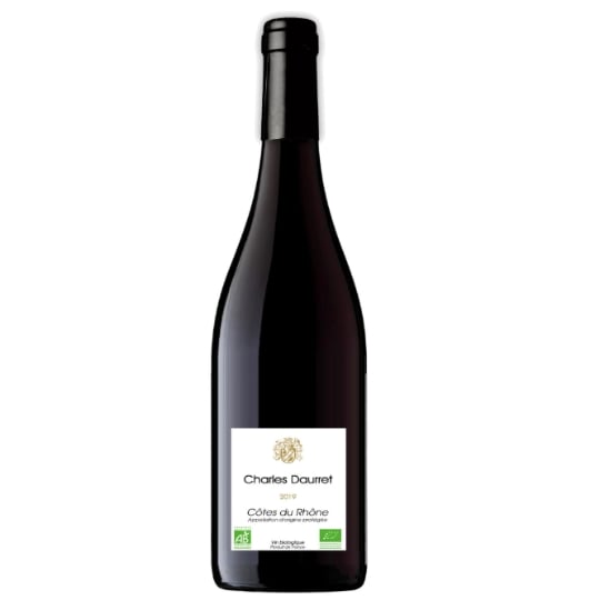 Vin Rouge A.O.P. Côtes Du Rhône Bio CHARLES DAURRET