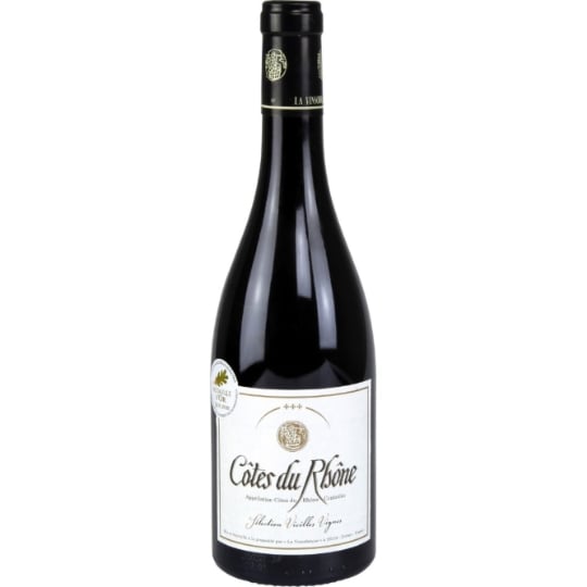 Vin Rouge A.O.P. Côtes Du Rhône SELECTION VIEILLES VIGNES