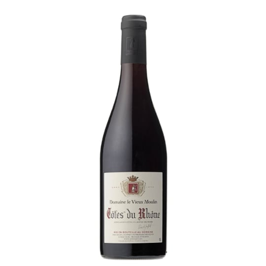 Vin Rouge Côtes Du Rhône AOP DOMAINE LE VIEUX MOULIN