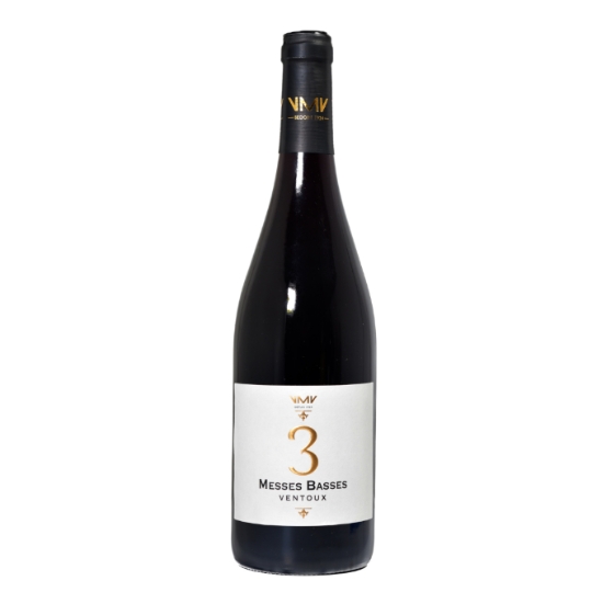 Vin Rouge AOC Ventoux 3 Messes Basses VMV