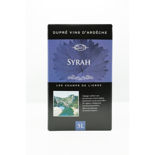 Vin Rouge Syrah Vins d'Ardèche Les Champs de Lierre DUPRE