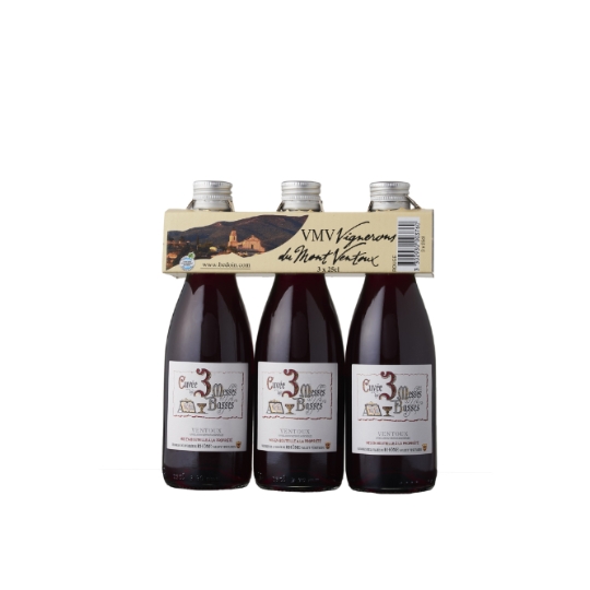 Vin Rouge AOP Ventoux Cuvée 3 Messes Basses VMV