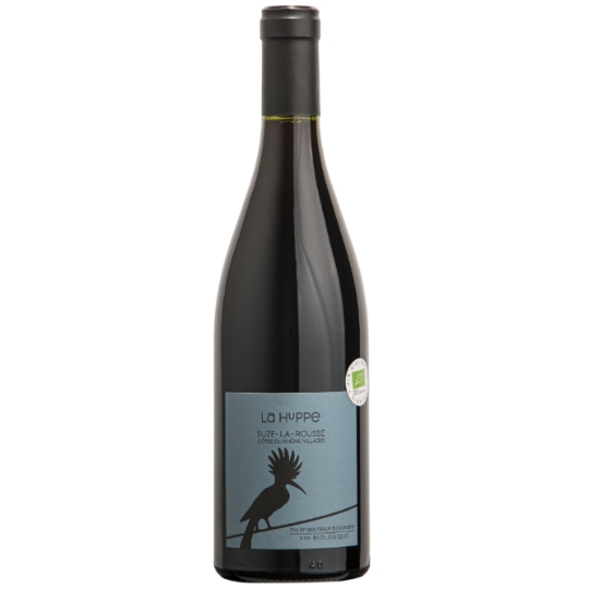 Vin Rouge AOC Côtes du Rhône Villages Suze-la-Rousse Bio LA HUPPE