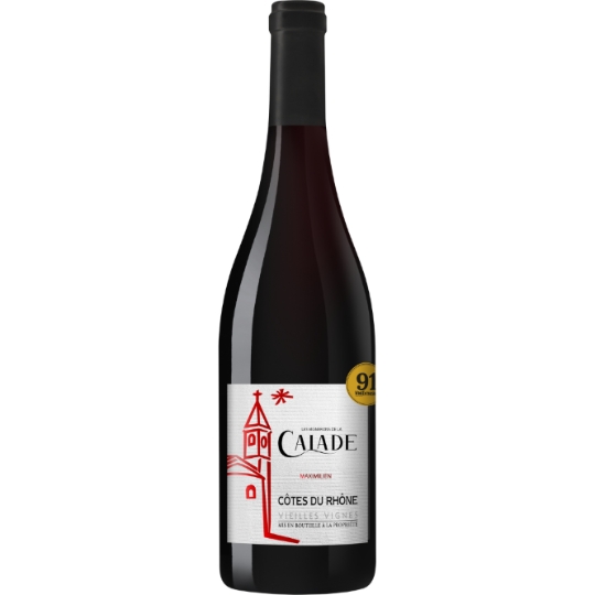 Vin Rouge AOP Côtes du Rhône Vieilles Vignes Cuvée Maximilien LES VIGNERONS DE LA CALADE