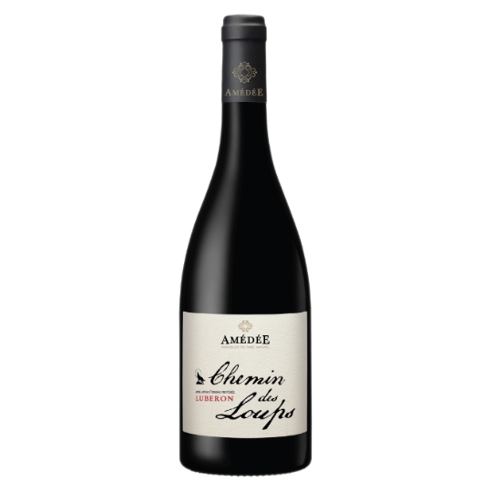 Vin Rouge AOP Luberon Chemin des Loups AMEDEE