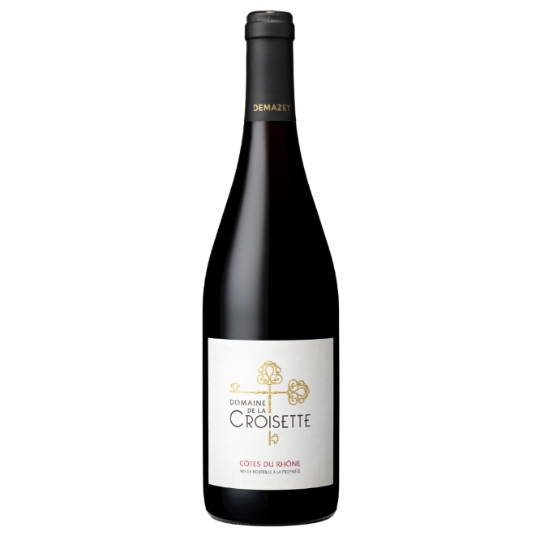 Vin Rouge AOC Côtes du Rhône Domaine de la Croisette DEMAZET