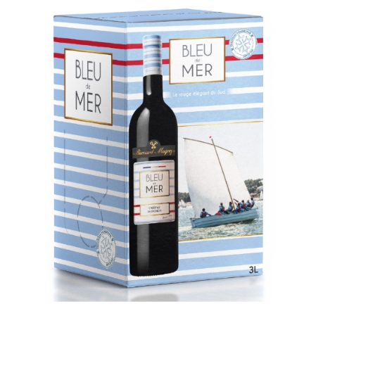 Vin Rouge IGP Pays d'Oc BLEU DE MER BERNARD MAGREZ