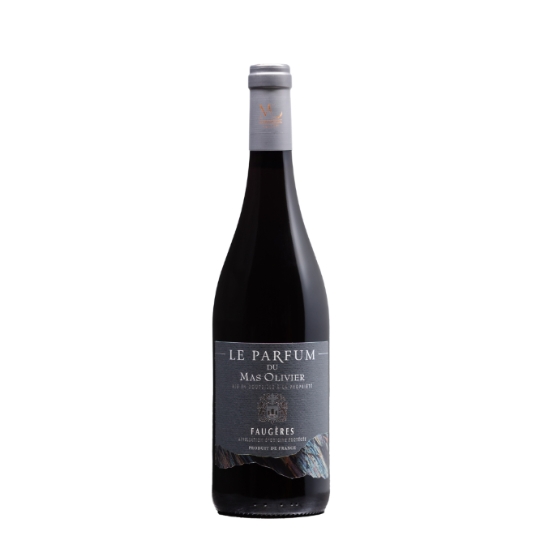 Vin rouge le parfum du mas olivier AOP FAUGERES