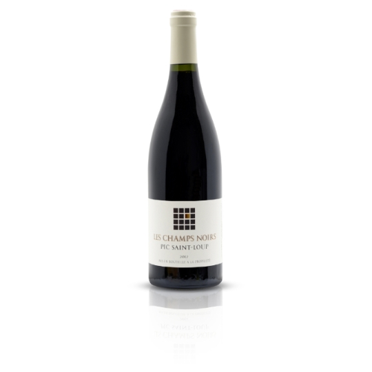 Vin rouge  Pic Saint-Loup  LES CHAMPS NOIRS