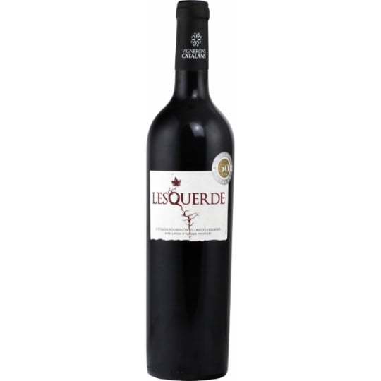Vin rouge AOP Côtes du Roussillon Villages  LESQUERDE
