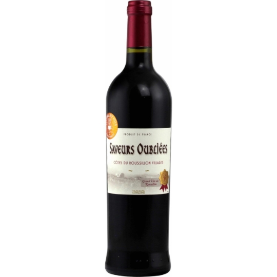 Vin Rouge Languedoc-Roussillon AOP SAVEURS OUBLIEES