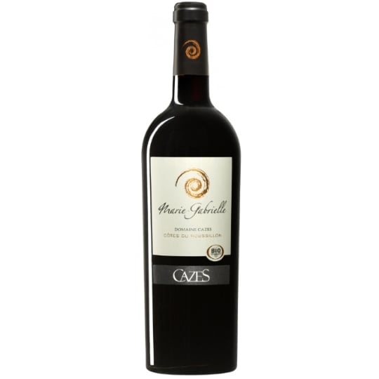 Vin rouge  bio Roussillon Marie-Gabrielle  DOMAINE CAZES