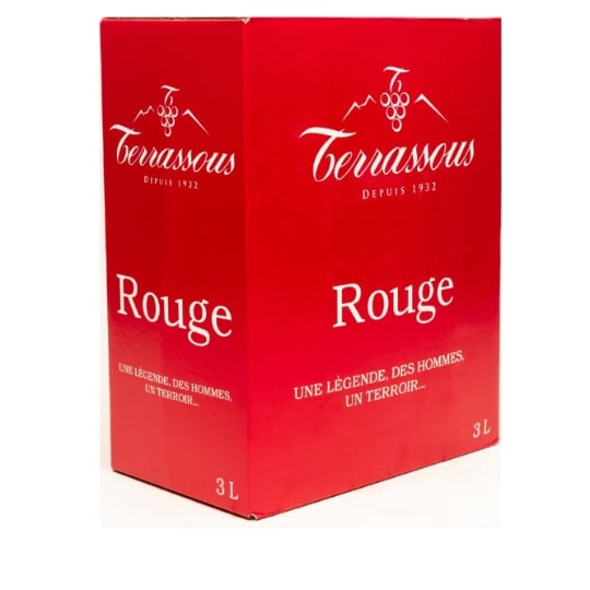 Vin Rouge languedoc-Roussilon TERRASSOUS