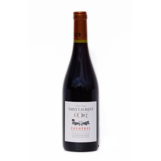 Vin rouge  Faugères  CHAT. ST LAURENT L'ORT