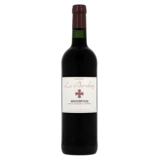 Vin Rouge A.O.P. Minervois LES BARADAUX