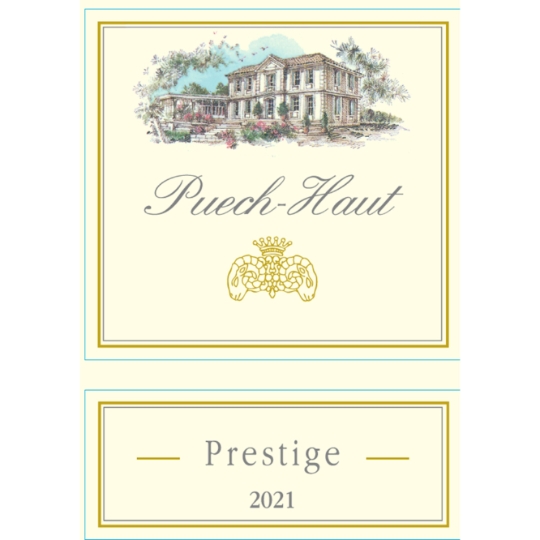 Vin Rouge A.O.P. languedoc Saint-Drézéry PUECH-HAUT PRESTIGE