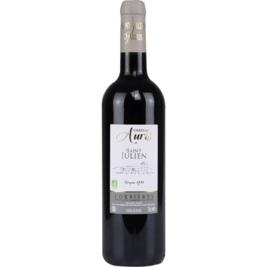 Vin Rouge A.O.P. Corbière Saint Julien Bio CHATEAU AURIS