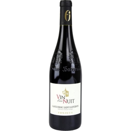 Vin Rouge A.O.P. languedoc Saint Saturnin Fonjoya VIN D'UNE NUIT