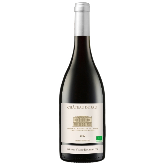 Vin Rouge AOP Côtes du Roussillon Villages Bio CHATEAU DE JAU