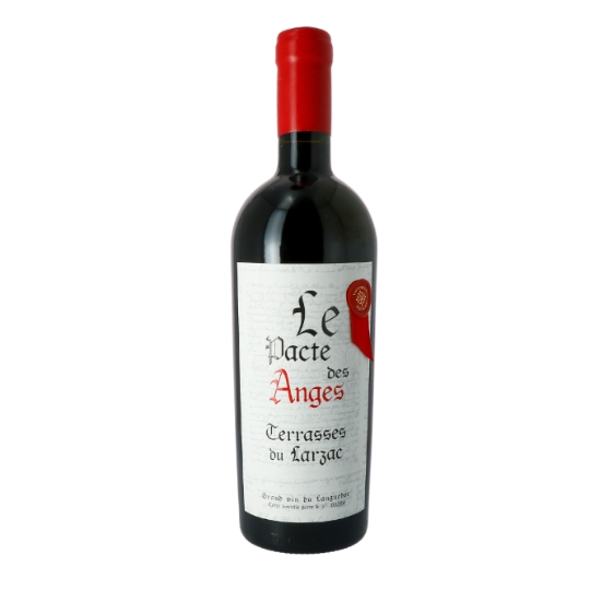 Vin Rouge AOP Terrasses du larzac Grand Vin du languedoc LE PACTE DES ANGES