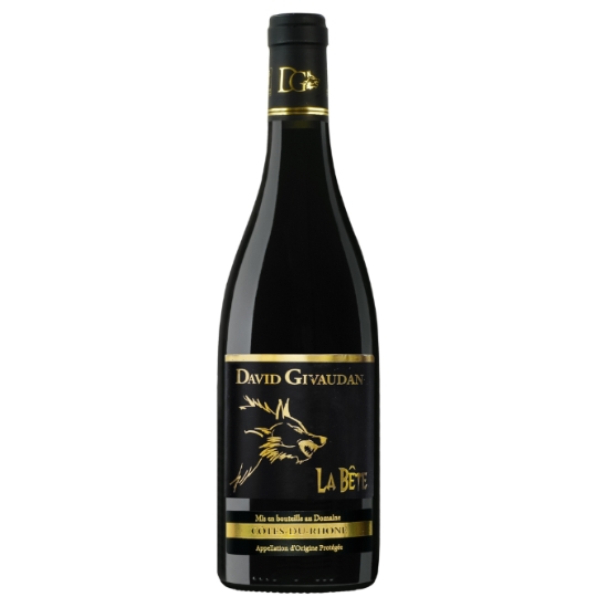 Vin Rouge AOP Côtes du Rhône la Bête DAVID GIVAUDAN