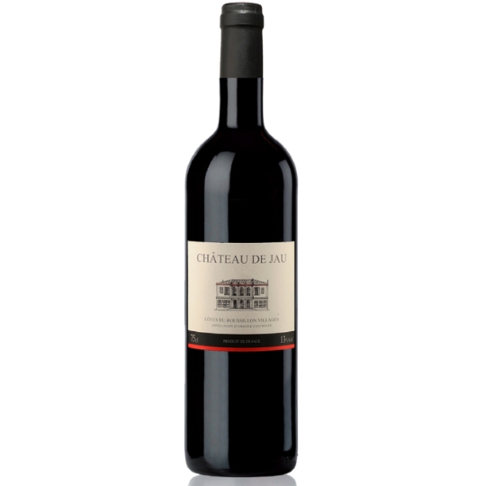 Vin Rouge AOC Côtes du Roussillon Villages 13% CHATEAU DE JAU
