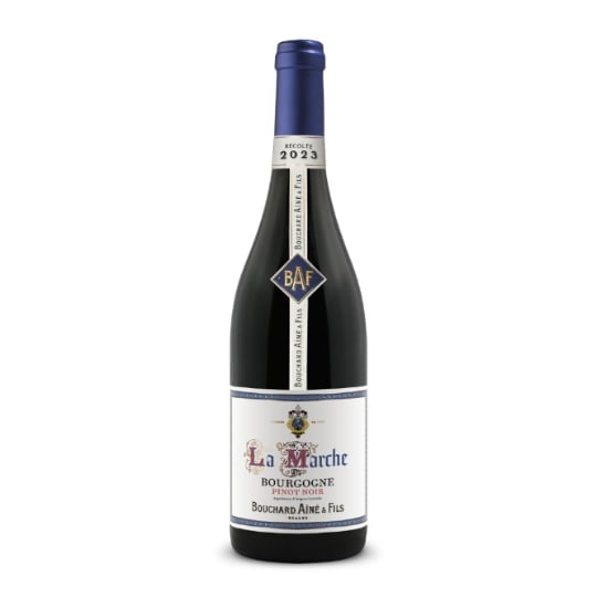 Vin Rouge A.O.P. Bourgogne Pinot Noir la Marche BOUCHARD D'AINE & FILS