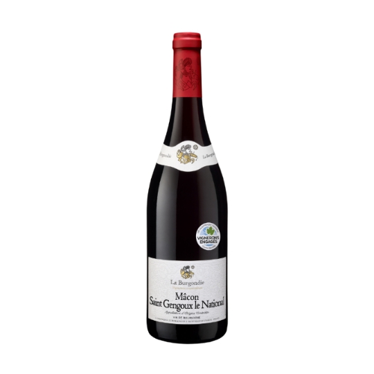 Vin Rouge AOC Mâcon Saint Gengoux le National LA BURGONDIE